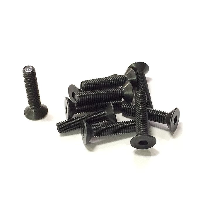 CEN M3x14mm Hex Socket Flat Head Socket Screw (10pcs)