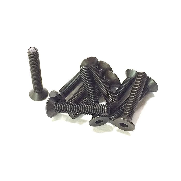 CEN M3x17mm Hex Socket Flat Head Socket Screw (10pcs)