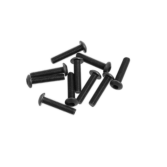 CEN M3x14mm Button Head Hex Socket Screw (10pcs)