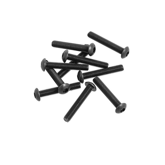 CEN M3x18mm Button Head Hex Socket Screw (10pcs)