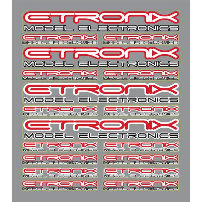 CML Etronix Mini Decal Sheet