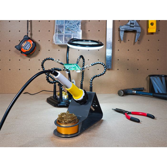CML Soldering Iron Stand With Tip Cleaning Ball
