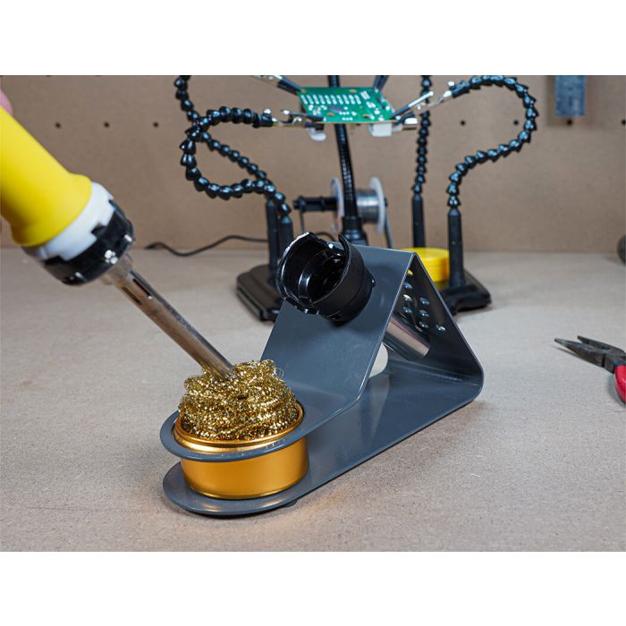 CML Soldering Iron Stand With Tip Cleaning Ball
