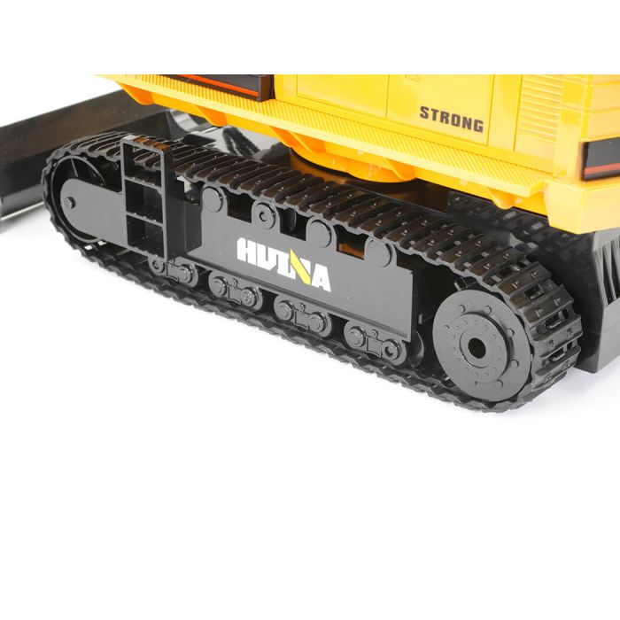 Huina 1/16 RC Excavator Digger w/Metal Bucket, Lights, Sound