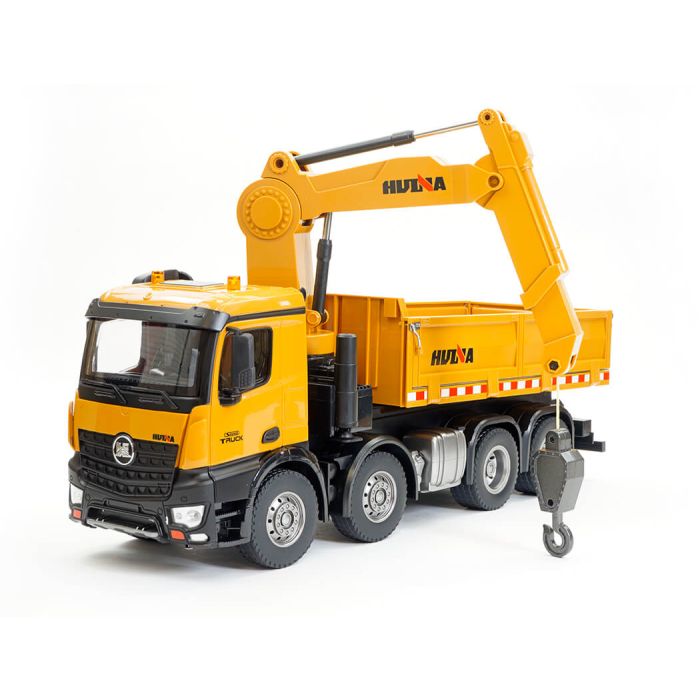 Huina 1:14 RC Timber Grab 8-Wheeler Dump Truck