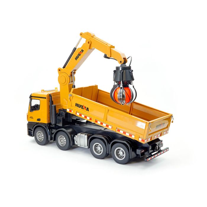 Huina 1:14 RC Timber Grab 8-Wheeler Dump Truck