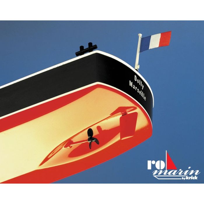 Dolly Harbour Launch Motorboat including Fittings Kit 1:20 Scale Krick Robbe RC Kit