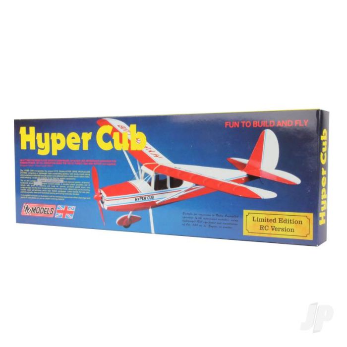 DPR Hyper Cub Electric RC Balsa Model Aircraft Kit