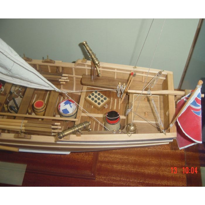 Mantua Panart Armed Pinnace "Lancia Armata" 1803 Wooden Ship Kit Scale 1:16