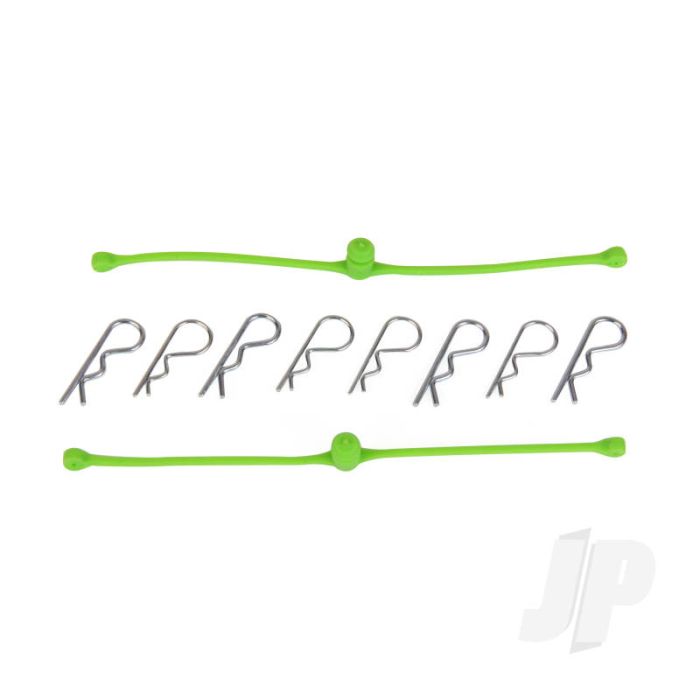 Dubro DB2253 Body Clip Retainer (Lime Green) For RC Model Car 