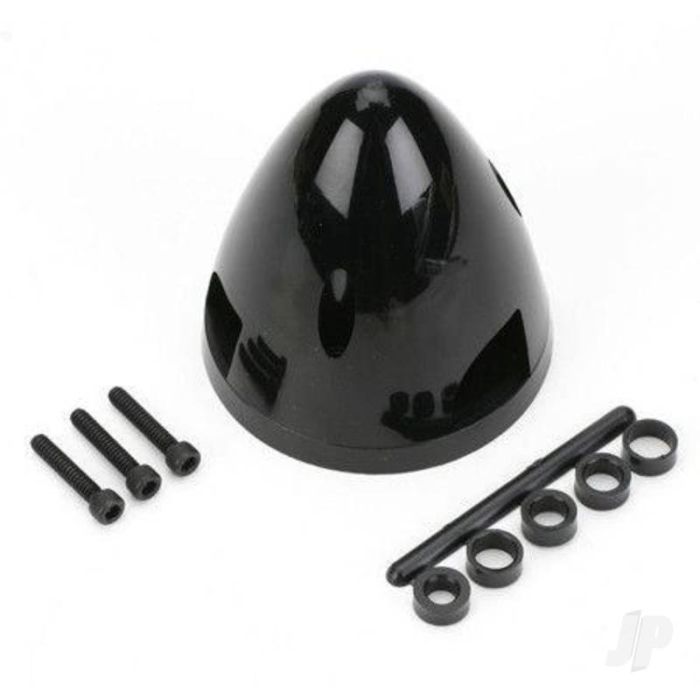Dubro 2in Three Blade Spinner White  for RC Model Planes