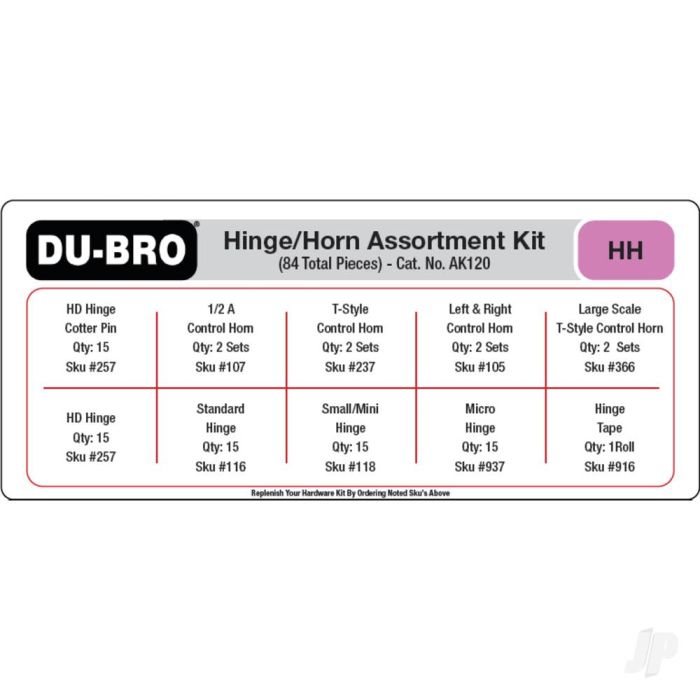 Dubro Master Builder Kit Bundle (All 8 Boxes) For RC Model Planes
