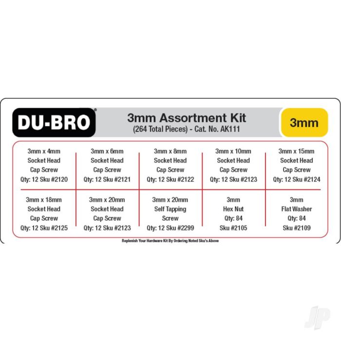 Dubro Master Builder Kit Bundle (All 8 Boxes) For RC Model Planes
