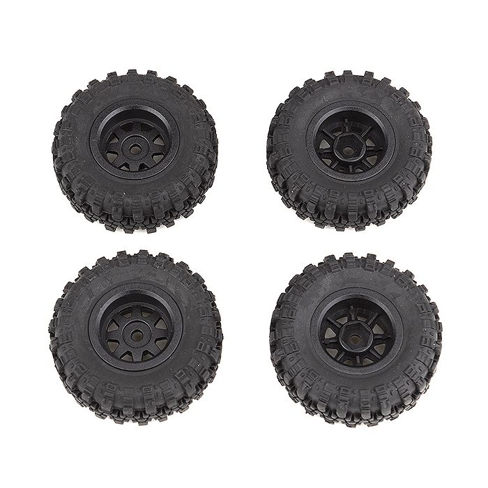 Element RC Enduro24 Wheels & Tyres - Mounted