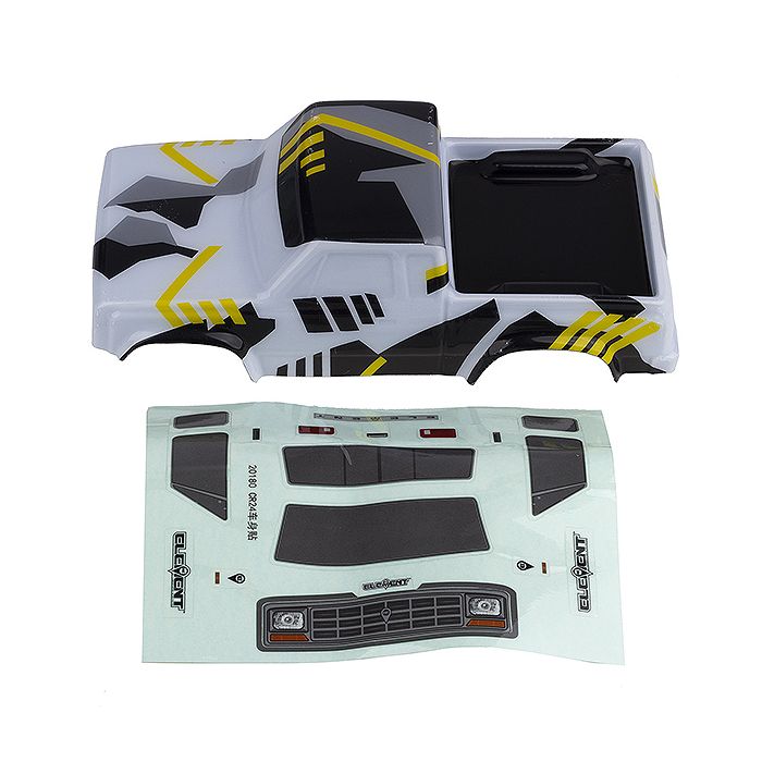 Element RC Enduro24 Sendero Body (Black/Yellow)