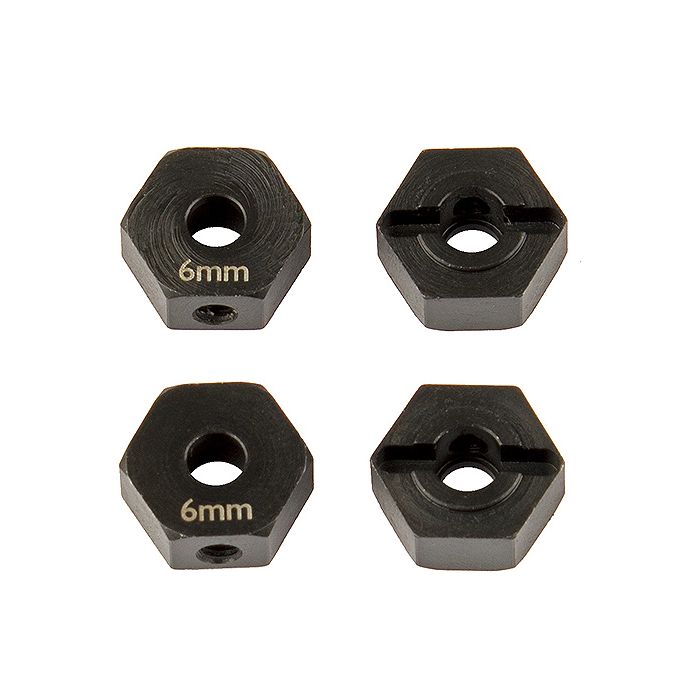 Element RC Ft Enduro Wheel Hexes, 6mm, Steel