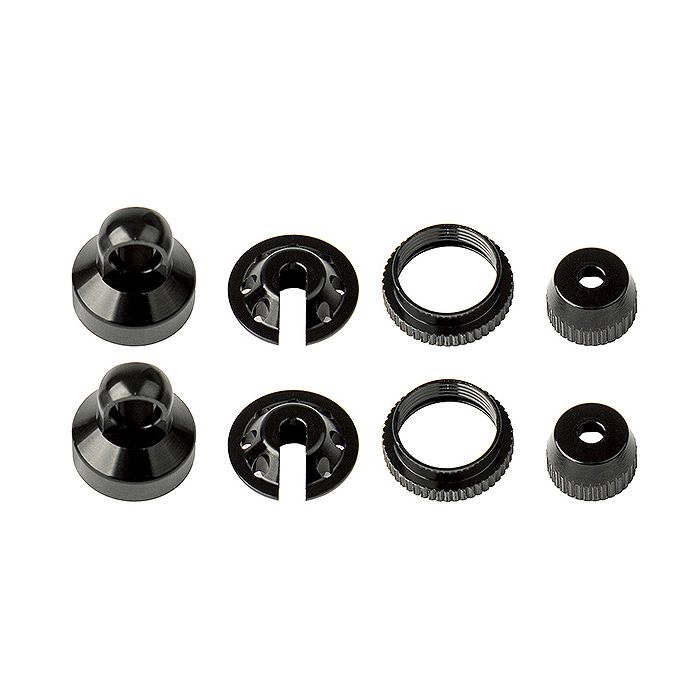 Element RC Enduro Shock Parts, Black Aluminum