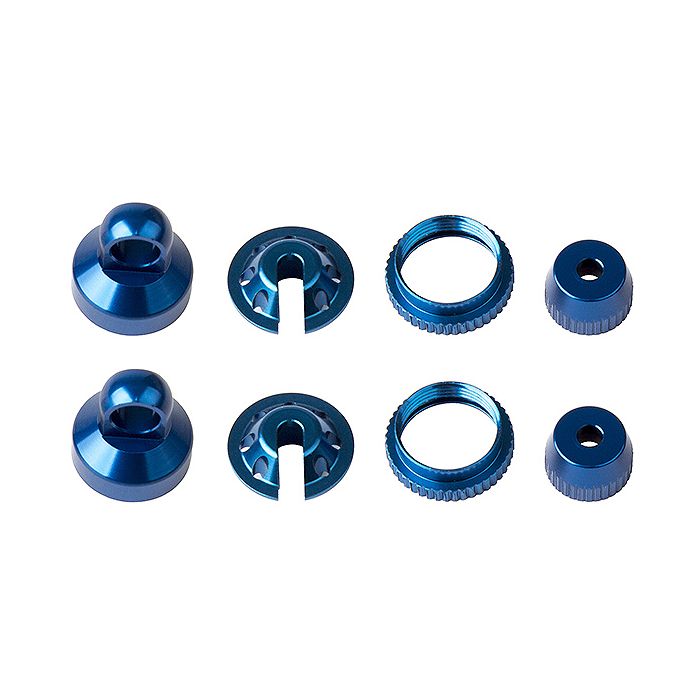 Element RC Enduro Shock Parts, Blue Aluminum