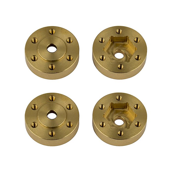 Element RC Ft Enduro Beadlock Hex Adapters, Brass