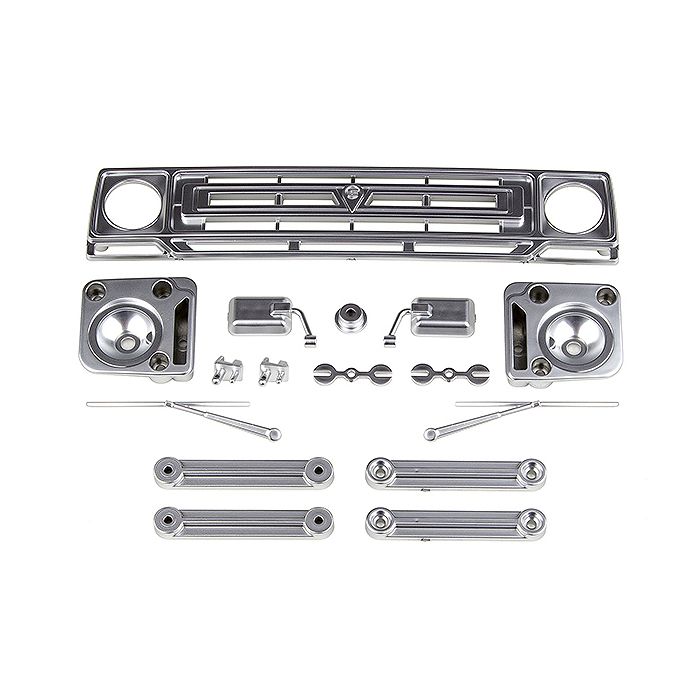 Element RC Sendero Body Accessories, Satin Chrome