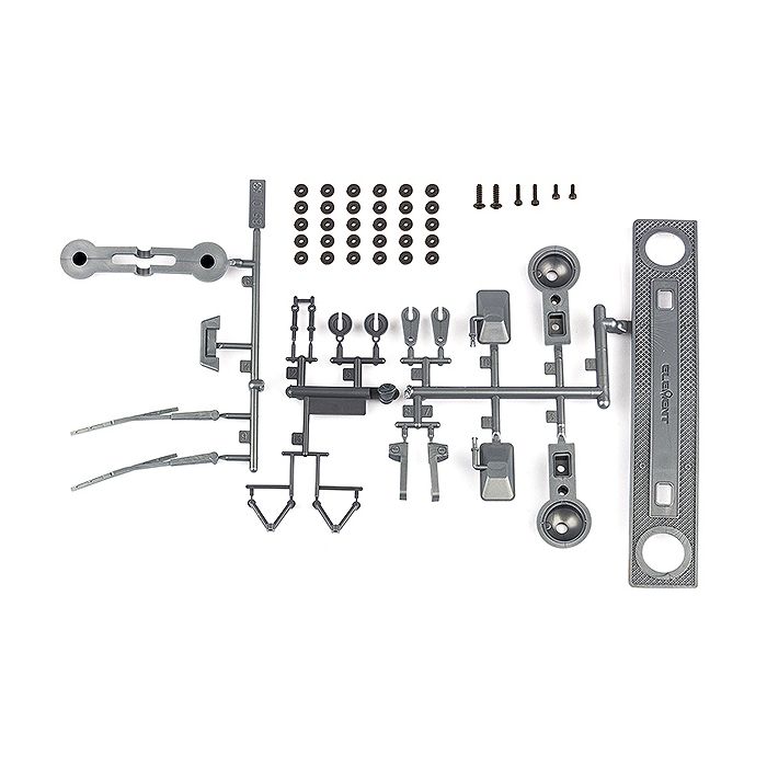Element RC Trailwalker Body Accessories, Silver