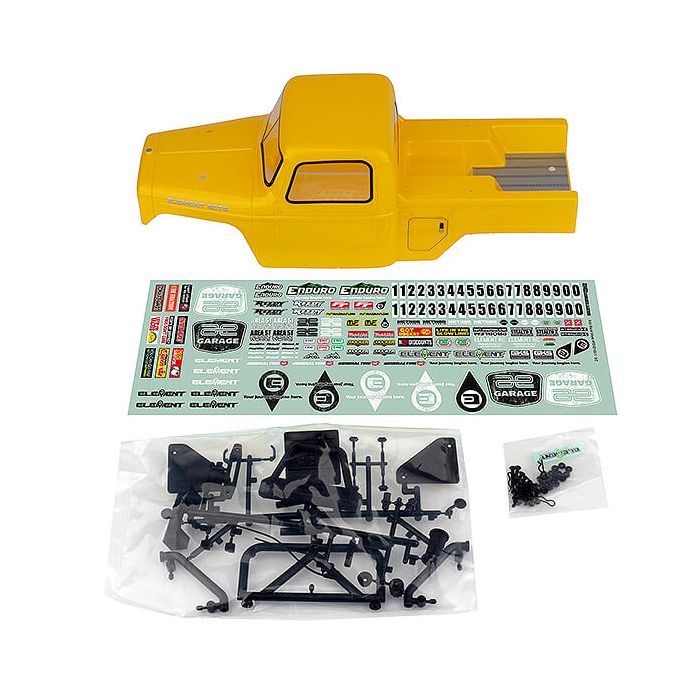 Element RC Enduro Ecto Body Set (325mm W/B) - Yellow