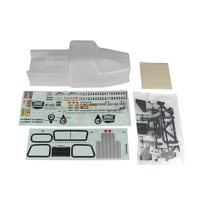 Element RC Enduro Ecto Body Set - Clear