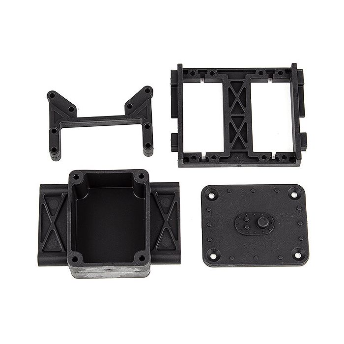 Element RC Enduro SE Servo Mounts And Fuel Cell