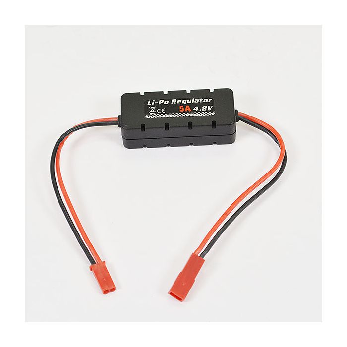 ETRONIX LI-PO REGULATOR 4.8V 5A w/CASING 20x14x49mm