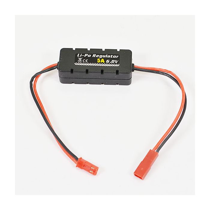 ETRONIX LI-PO REGULATOR 6.0V 5A w/CASING 20x14x49mm