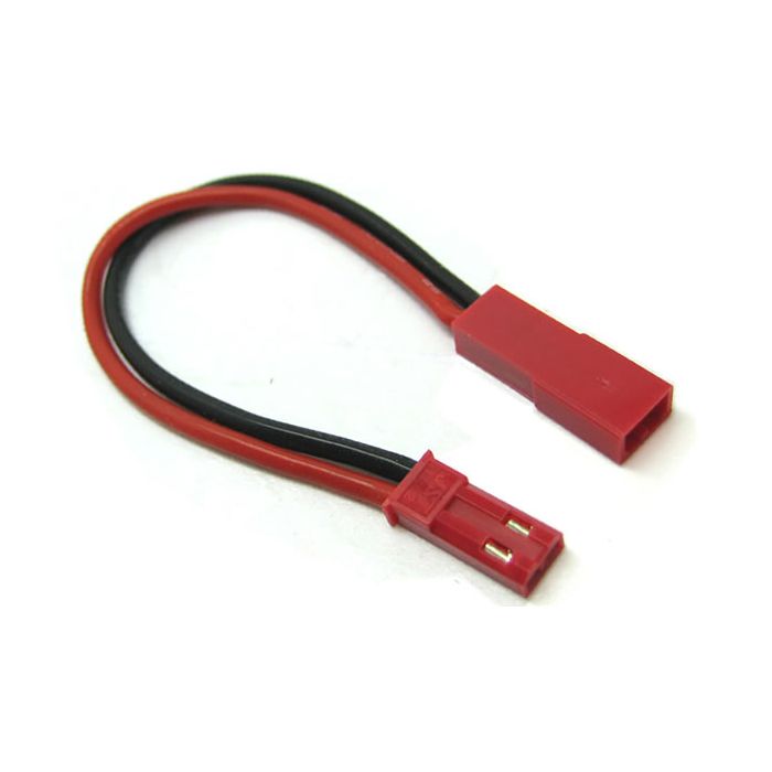 Etronix Red BEC JST Male and Female Extension Cable ET0700