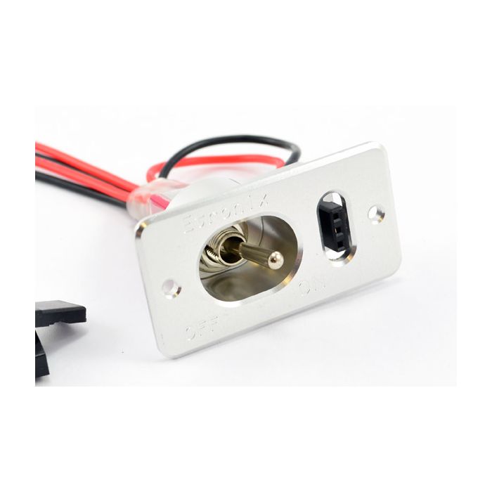 Etronix Military Grade Aluminium Alloy Power Switch Panel with Deans Plugs