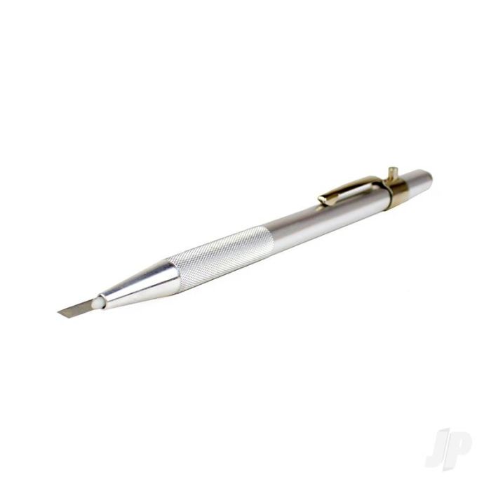 Excel Deluxe Pen Style Retractable Hobby Scalpel w/ Shirt Clip