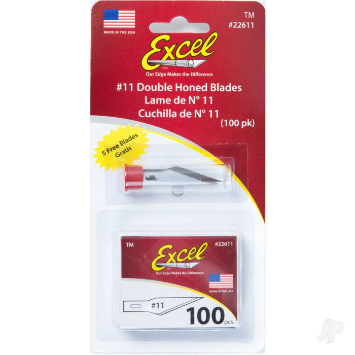 Excel #11 Double Honed Blades (100pcs)
