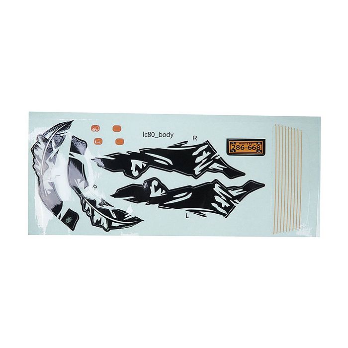 Eazy RC Patriot Decal Sheet