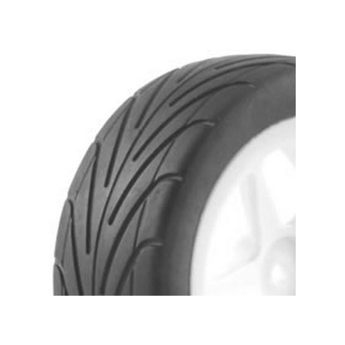 Fastrax 1/10th Mounted Buggy Tyres Lp 'Arrow' Front