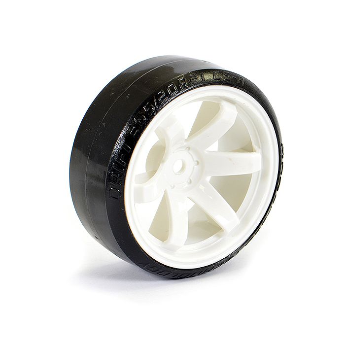 Fastrax 1/10 Street/Drift Tyre 6-Spoke Wheel (6mm Offset)