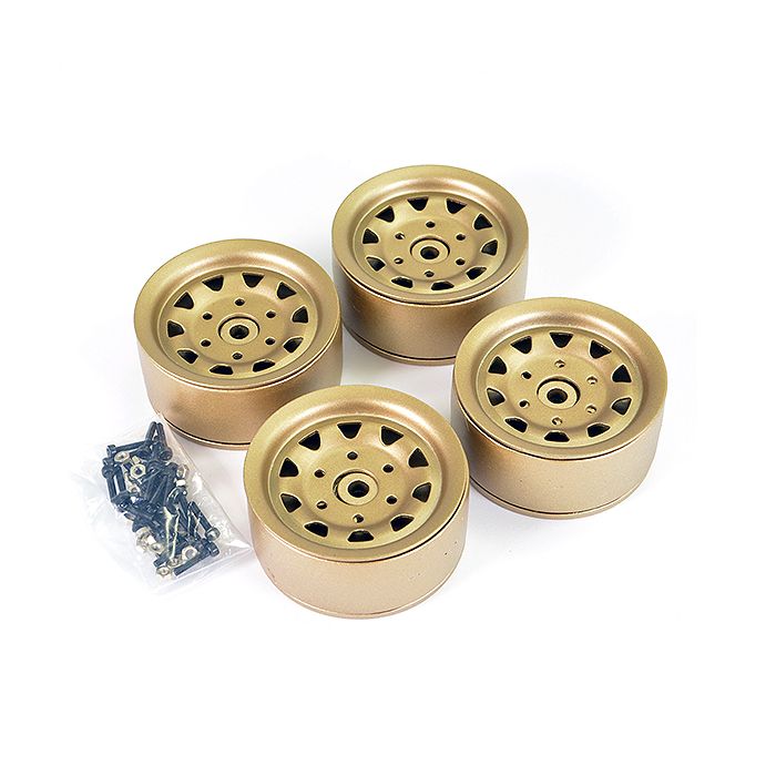 Fastrax Aluminum Beadlock Old Angle Wheels - Bronze