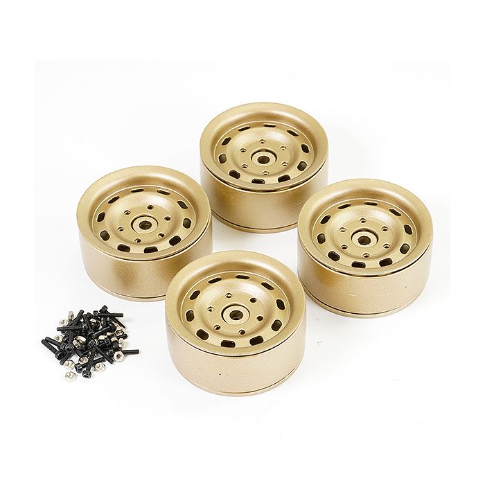 Fastrax Aluminum Beadlock Old Round Wheels - Bronze