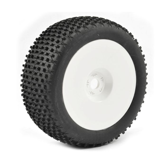 FASTRAX 1:8 TRUGGY X-BLOCK MTD ON WHITE DISHED 0 OFFSET(PR)