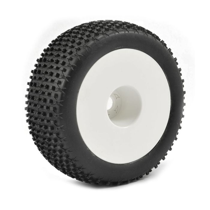 FASTRAX 1:8 TRUGGY X-BLOCK MTD ON WHITE DISHED 1/2"OFFSET(PR)