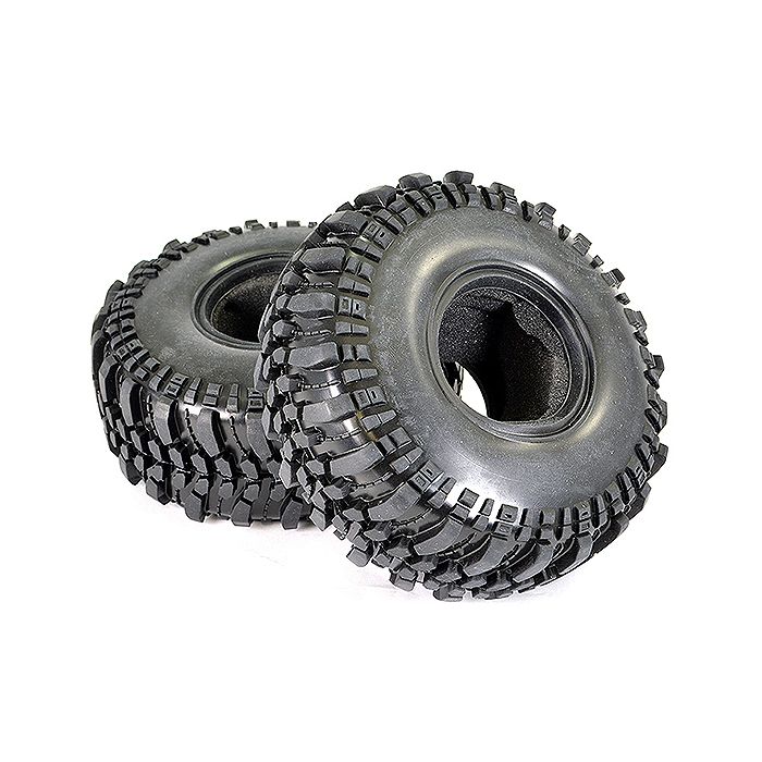 Fastrax 1:10 Crawler Rocko 1.9 Scale RC Car Tyres/Inserts
