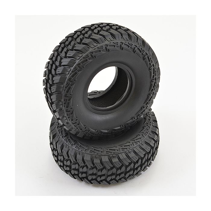 FASTRAX CUTTER SUPERSOFT TYRE W/MEMORY FOAM 118MM DIA (PR) 1.9 SCALE TYRE