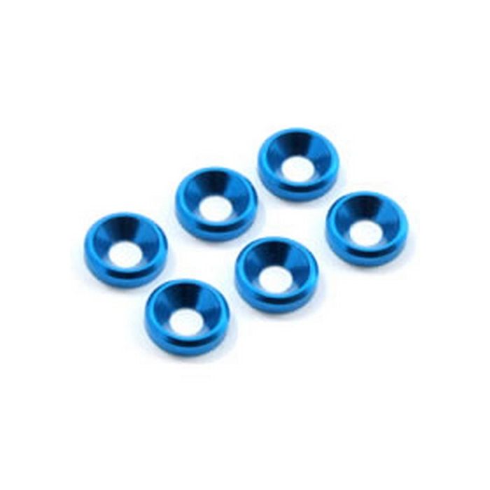 Fastrax M3 Csk Washer Blue (6)