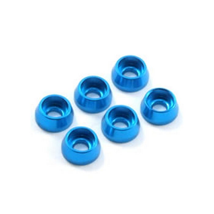 Fastrax M3 Cap Washer Blue (6)