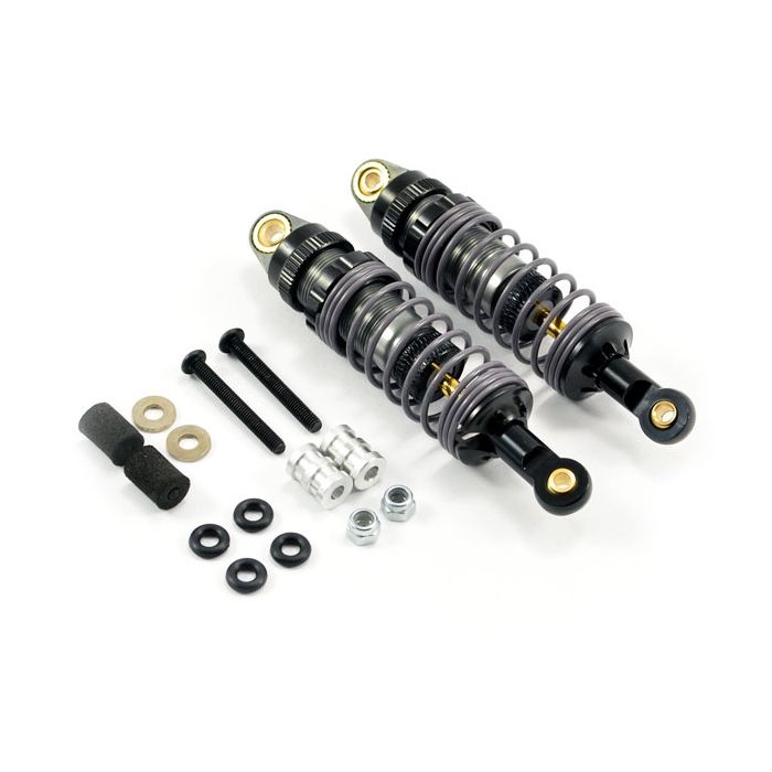 FASTRAX 1/10TH 55mm ALLOY ADJUSTABLE SHOCKS (PAIR)
