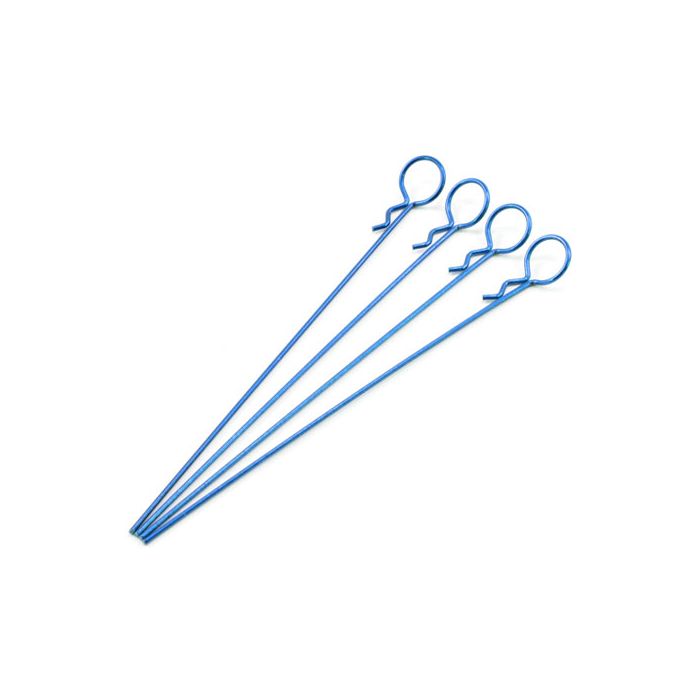 Fastrax Small Metallic Blue Long Body Pin 1/10th