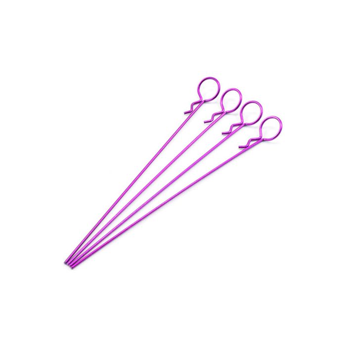 Fastrax Small Metallic Purple Long Body Pin 1/10th