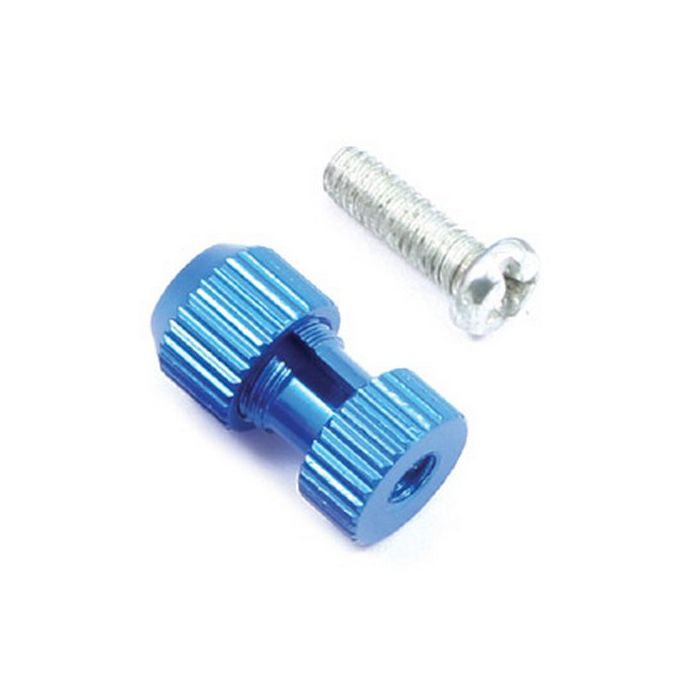 Fastrax RC Car Boat Aluminium Aerial Antenna Mount - Blue