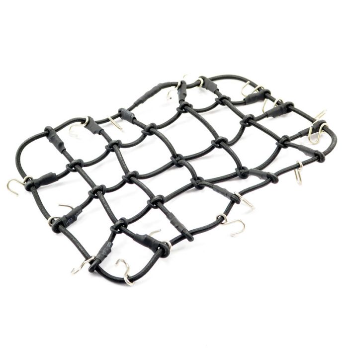 Fastrax RC Scale Model Car Luggage Net W/Hooks 190x110mm (Unstretched)